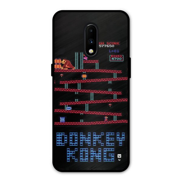 Classic Gorilla Game Metal Back Case for OnePlus 7