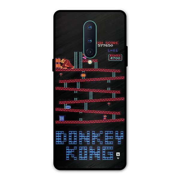 Classic Gorilla Game Metal Back Case for OnePlus 8