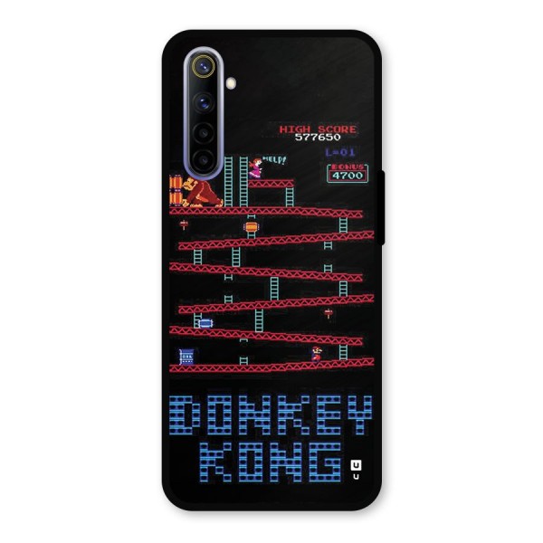 Classic Gorilla Game Metal Back Case for Realme 6