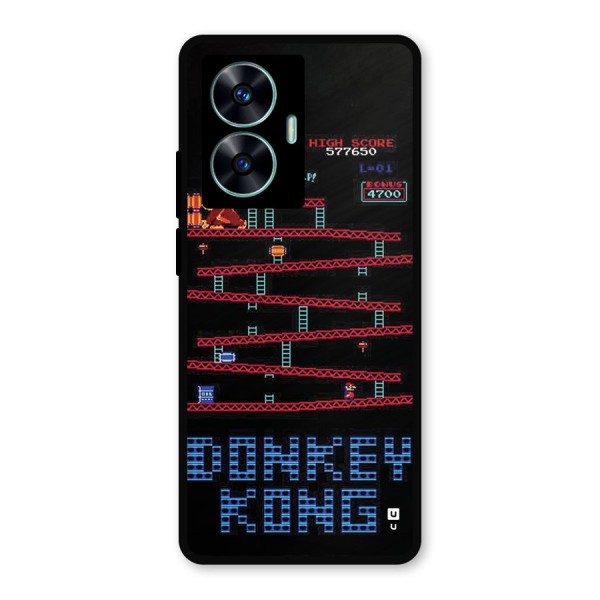 Classic Gorilla Game Metal Back Case for Realme C55