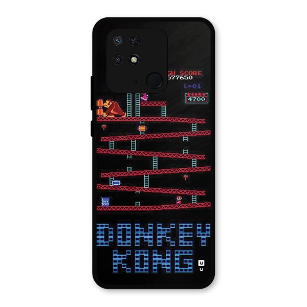 Classic Gorilla Game Metal Back Case for Redmi 10