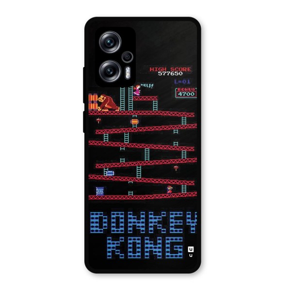 Classic Gorilla Game Metal Back Case for Redmi K50i