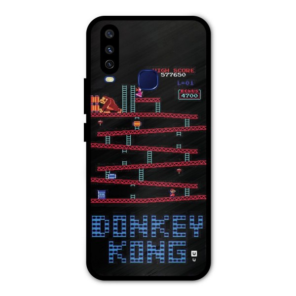 Classic Gorilla Game Metal Back Case for Vivo U10