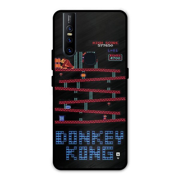 Classic Gorilla Game Metal Back Case for Vivo V15