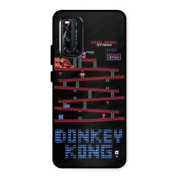 Classic Gorilla Game Metal Back Case for Vivo V19