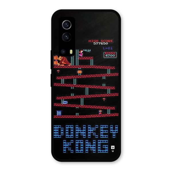 Classic Gorilla Game Metal Back Case for iQOO Z3