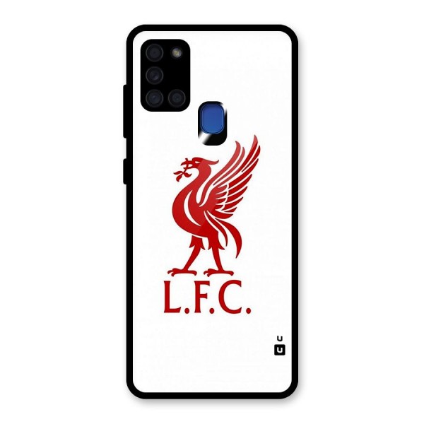 Classic LiverPool Glass Back Case for Galaxy A21s