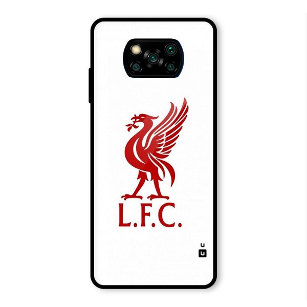 Classic LiverPool Glass Back Case for Poco X3 Pro