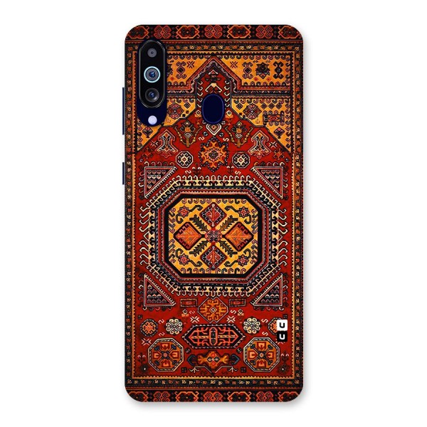 Classic Luxury Carpet Pattern Back Case for Galaxy A60