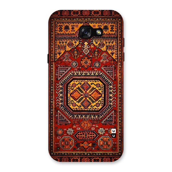 Classic Luxury Carpet Pattern Back Case for Galaxy A7 (2017)