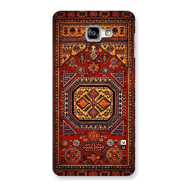 Classic Luxury Carpet Pattern Back Case for Galaxy A9