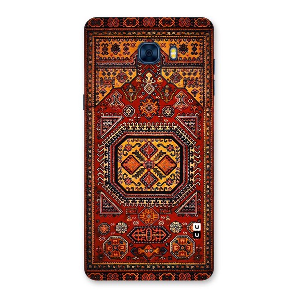 Classic Luxury Carpet Pattern Back Case for Galaxy C7 Pro