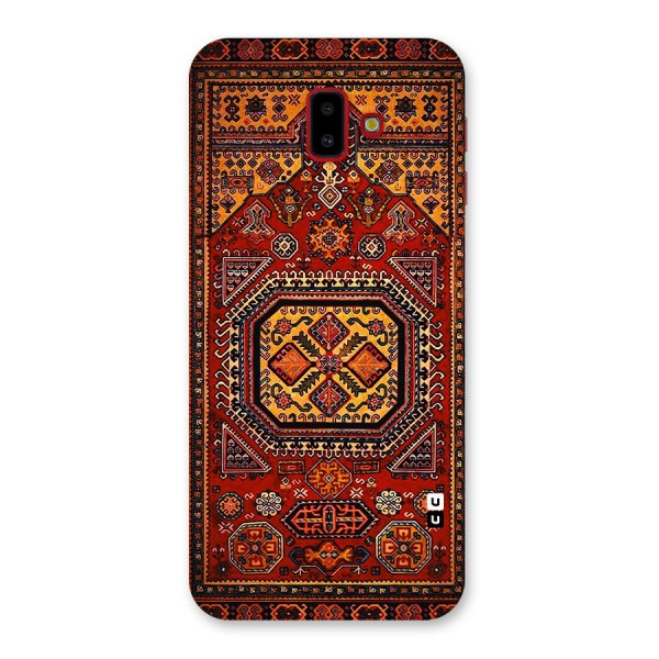 Classic Luxury Carpet Pattern Back Case for Galaxy J6 Plus