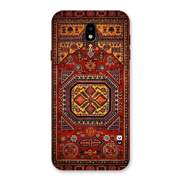 Classic Luxury Carpet Pattern Back Case for Galaxy J7 Pro