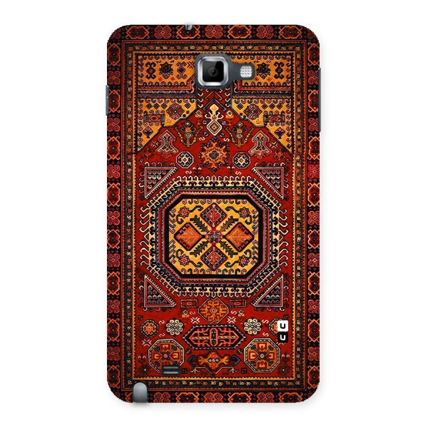 Classic Luxury Carpet Pattern Back Case for Galaxy Note