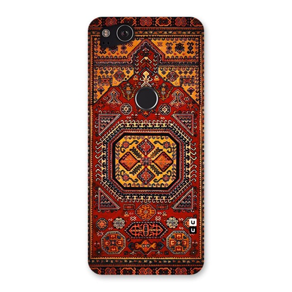 Classic Luxury Carpet Pattern Back Case for Google Pixel 2