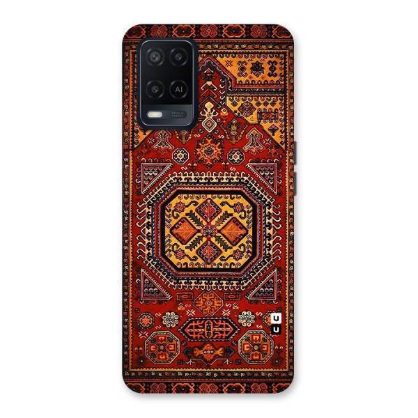 Classic Luxury Carpet Pattern Back Case for Oppo A54