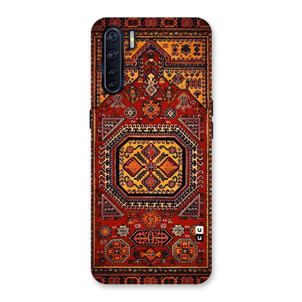 Classic Luxury Carpet Pattern Back Case for Oppo F15