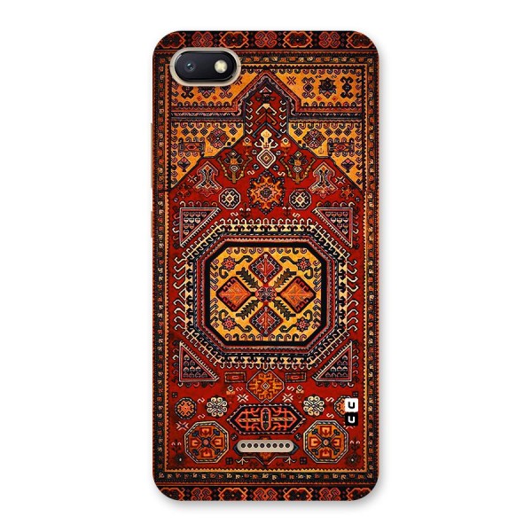 Classic Luxury Carpet Pattern Back Case for Redmi 6A