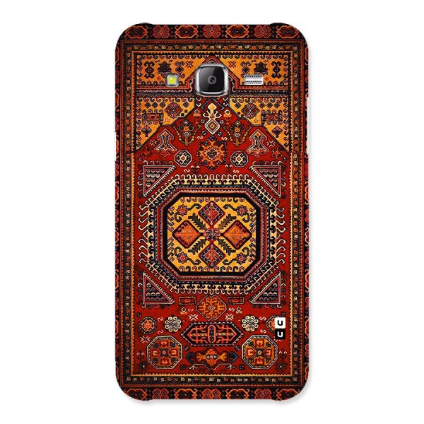 Classic Luxury Carpet Pattern Back Case for Samsung Galaxy J5