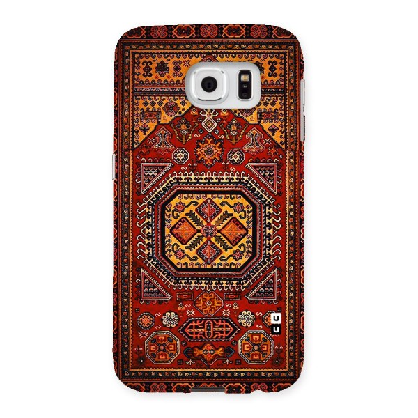 Classic Luxury Carpet Pattern Back Case for Samsung Galaxy S6