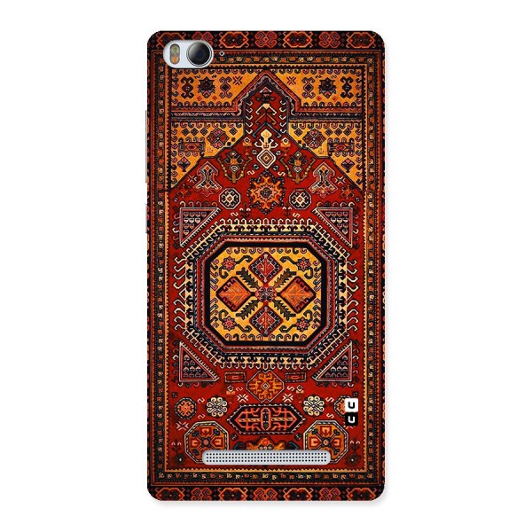 Classic Luxury Carpet Pattern Back Case for Xiaomi Mi4i