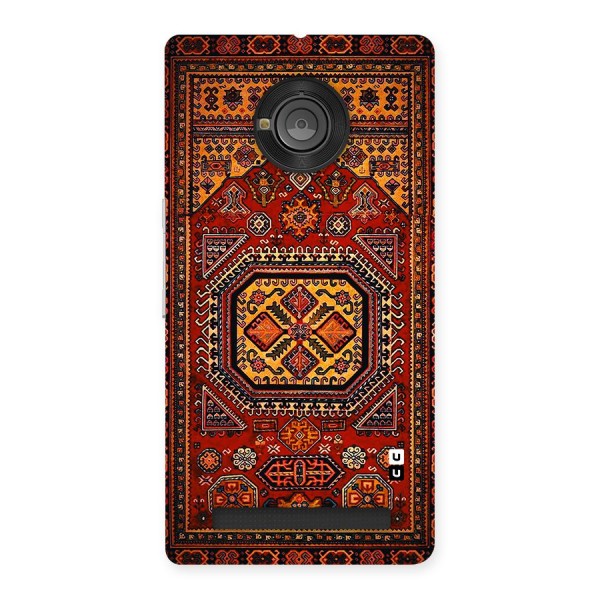 Classic Luxury Carpet Pattern Back Case for Yu Yuphoria