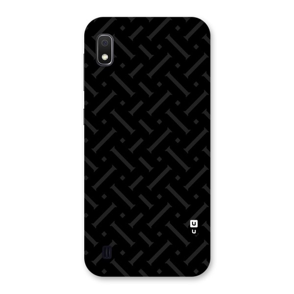 Classic Pipes Pattern Back Case for Galaxy A10