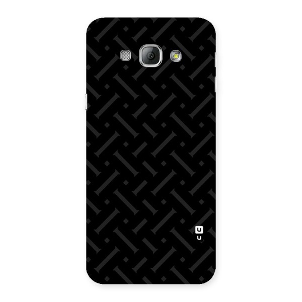 Classic Pipes Pattern Back Case for Galaxy A8