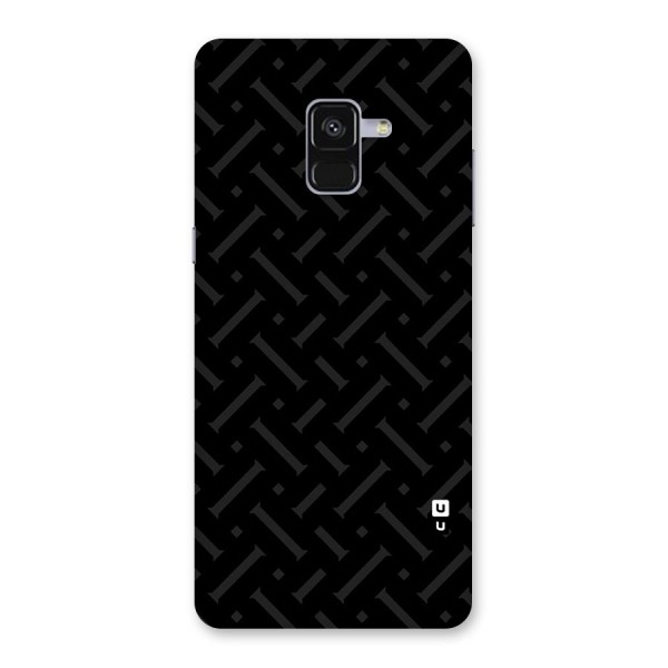 Classic Pipes Pattern Back Case for Galaxy A8 Plus