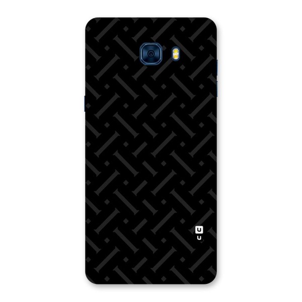 Classic Pipes Pattern Back Case for Galaxy C7 Pro