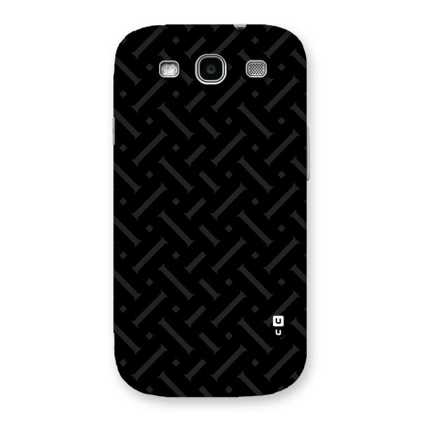 Classic Pipes Pattern Back Case for Galaxy S3 Neo