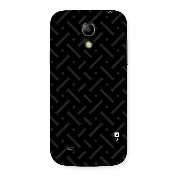 Classic Pipes Pattern Back Case for Galaxy S4 Mini