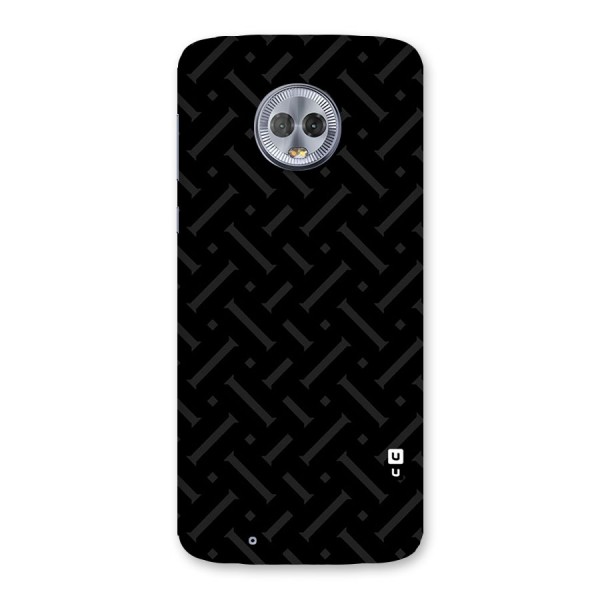 Classic Pipes Pattern Back Case for Moto G6