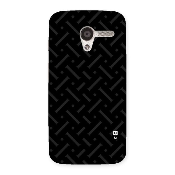 Classic Pipes Pattern Back Case for Moto X