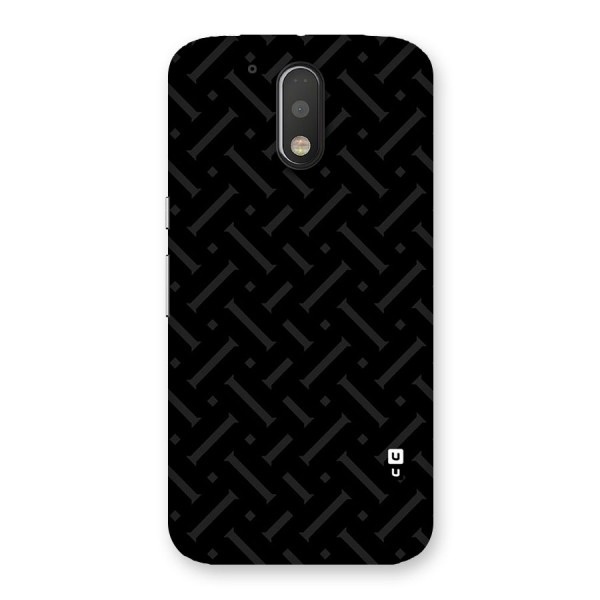 Classic Pipes Pattern Back Case for Motorola Moto G4