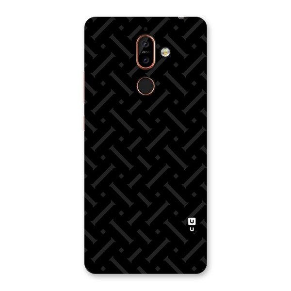 Classic Pipes Pattern Back Case for Nokia 7 Plus