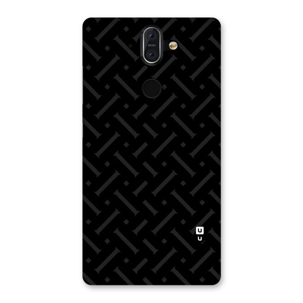 Classic Pipes Pattern Back Case for Nokia 8 Sirocco