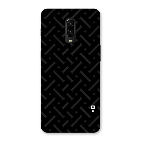 Classic Pipes Pattern Back Case for OnePlus 6T