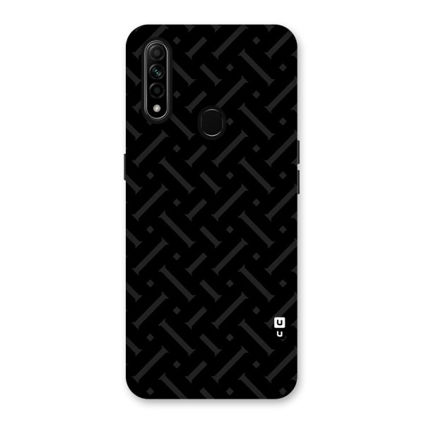 Classic Pipes Pattern Back Case for Oppo A31