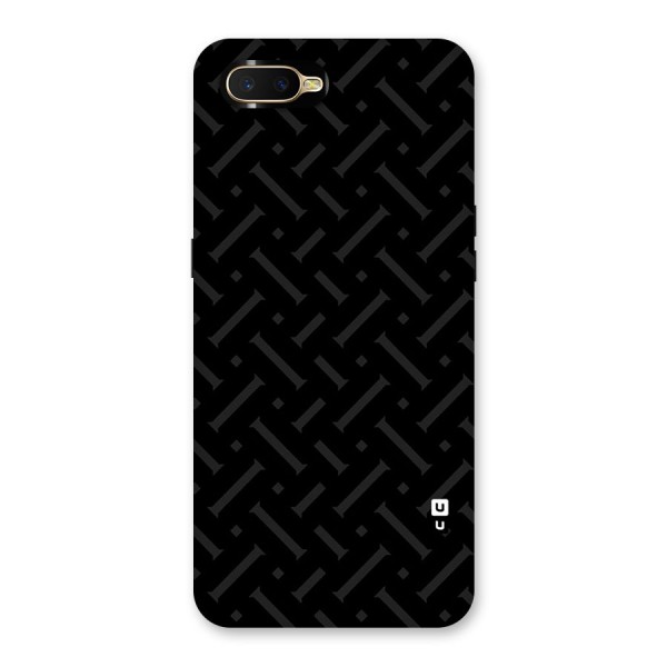 Classic Pipes Pattern Back Case for Oppo K1