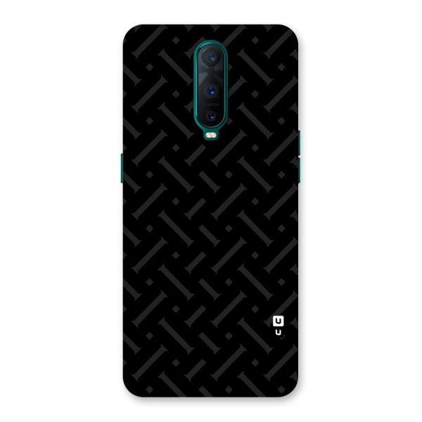 Classic Pipes Pattern Back Case for Oppo R17 Pro