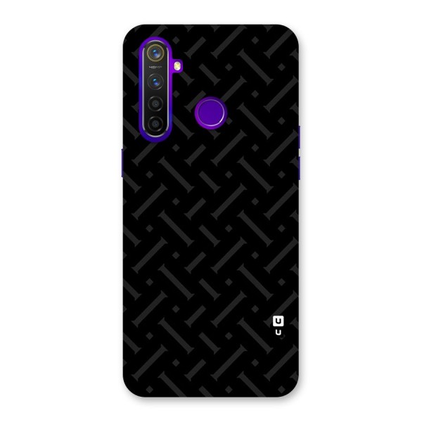 Classic Pipes Pattern Back Case for Realme 5 Pro