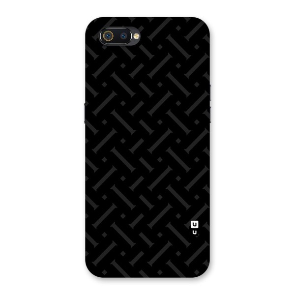 Classic Pipes Pattern Back Case for Realme C2