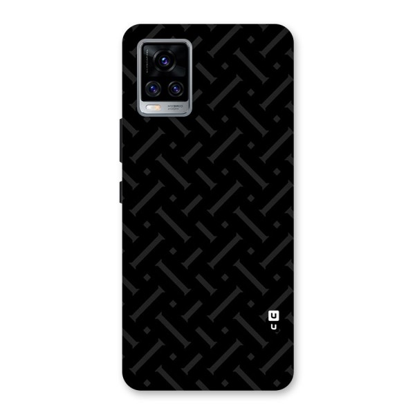 Classic Pipes Pattern Back Case for Vivo V20 Pro