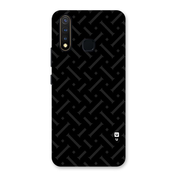 Classic Pipes Pattern Back Case for Vivo Y19