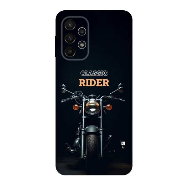 Classic RIder Back Case for Galaxy A23