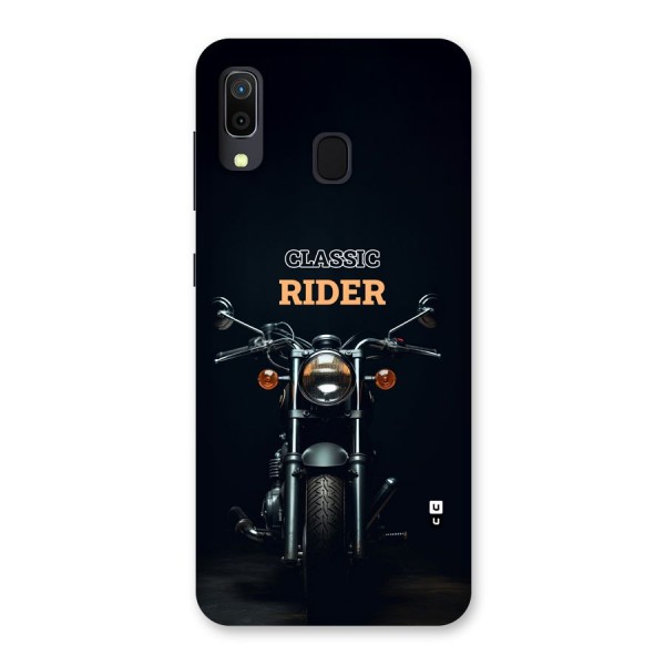 Classic RIder Back Case for Galaxy A30