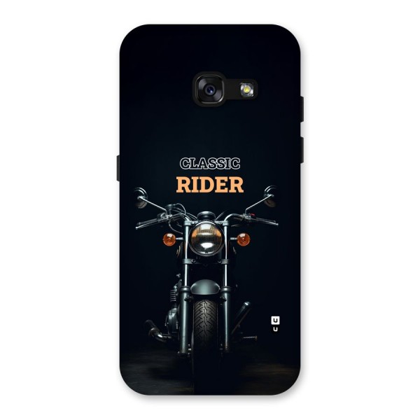 Classic RIder Back Case for Galaxy A3 (2017)