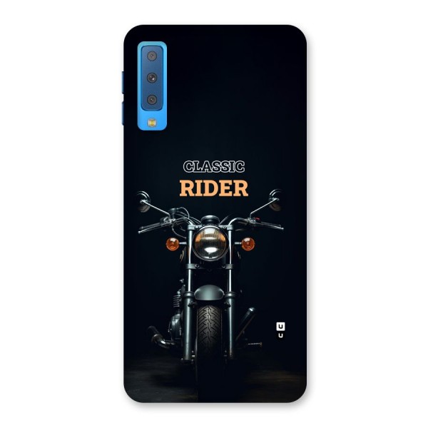 Classic RIder Back Case for Galaxy A7 (2018)